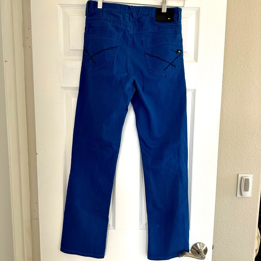 Quicksilver bright blue men’s jeans size 30 EUC